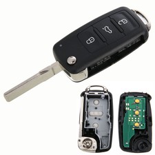 1pcs Folding Flip 3Buttons Remote Key Fob 434MHz ID48 Chip