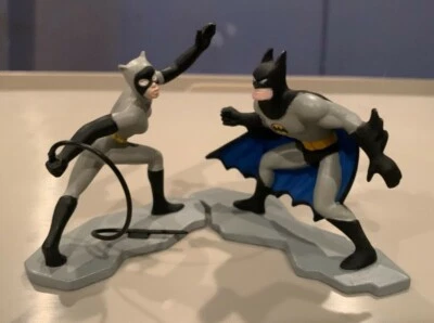 Figuras Die Cast Action Masters - Batman y Catwoman - Serie Animada Batman  Foto 1 de 3