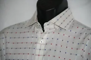 Robert Graham Shirt 41 16 Langarm kariert Designer Baumwollshirt - Bild 1 von 9