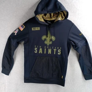 Sudadera con capucha Nike New Orleans Saints Salute to Service 2020 para hombre talla pequeña NKDY-00A - Imagen 1 de 17