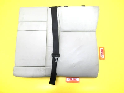 SEAT BACK REAR UPPER Driver Side WHITE CAR CREAME LEATHER LH oem 03-07 SAAB 9-3 Foto 1 de 4