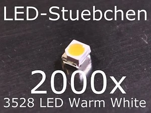 2000x 3528 Warmweiss SMD LED reel - Bild 1 von 2