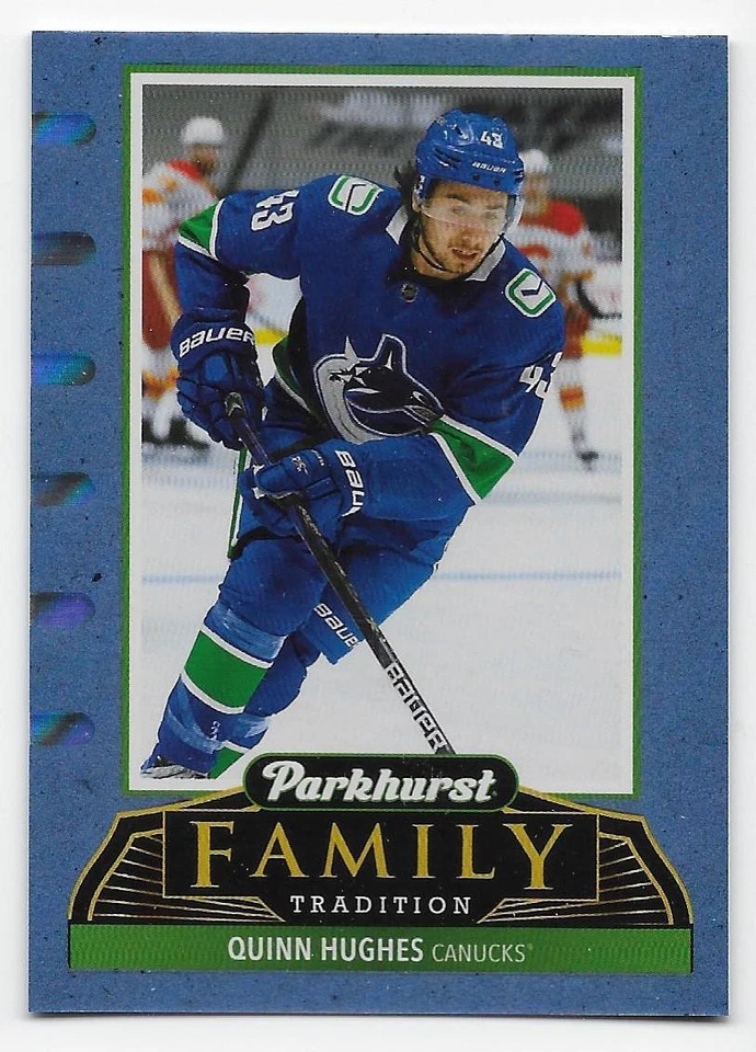 21/22 UPPER DECK PARKHURST FAMILY TRADITION BLUE (#FT1-FT10) U-Pick From List - Image 1 of 1
