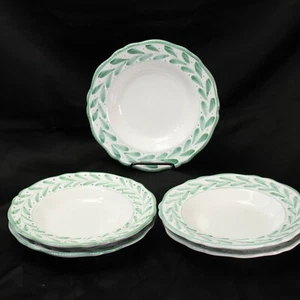 Fortebraccio Ceramiche Weidenrand Suppe Pasta Schüsseln 10-1/4" Kiste Fass Menge 5 - Bild 1 von 6