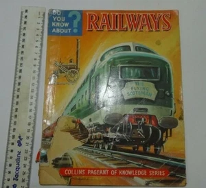 Do you know about RAILWAYS - Collins - Book - Imagen 1 de 8
