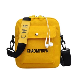 Mujeres Bolsos Bandolera Nuevo Bolso de Hombro de Lona Mujer Bolso Pequeño Moda Estudiante... - Imagen 1 de 9