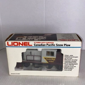 VTG. LIONEL 6-8264 CANADIAN PACIFIC SNOWPLOW O GAUGE MOTORIZED TRAIN WINDOW BOX - Picture 1 of 5