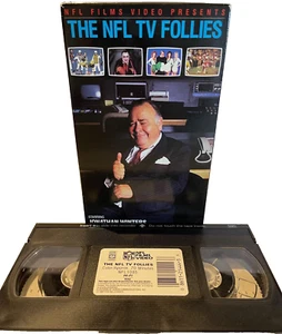The NFL TV Follies 1987 Videorecorder VHS Band NFL Filme Video, gehostet von Jonathan Winters - Bild 1 von 2