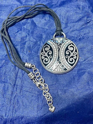 Collar Colección Dinastía Brighton Cristal y Cuero Foto 1 de 2