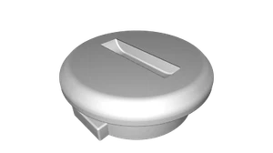 Battery Cover Akkudeckel für Zenit 122 oder Zenit 122K - Bild 1 von 3