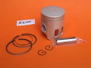 Piston 52mm Rings Wrist Pin Clips Set Yamaha RX 100 Standard 23F-11601-00 BWS100 - Picture 1 of 1