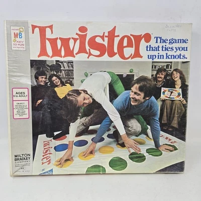 Twister Vintage 100% Complete Family Game 1974 Milton Bradley 4645 - Image 1 of 4