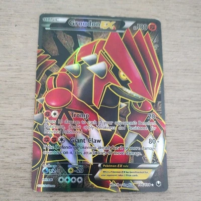 Groudon EX (106 Full Art) 106/108 Dark Explorers Holo - Image 1 of 4