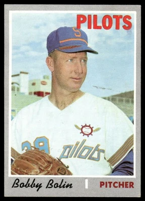 1970 Topps #574 Bobby Bolin Seattle Pilots VGEX 55981 Foto 1 de 2