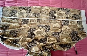 5 yds. Portfolio TEFLON heavy cotton fabric  54" (60" w/selvedge). Animal motif - Picture 1 of 4