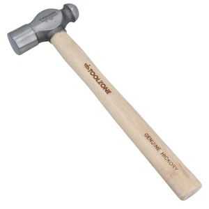32 oz American Hickory Ball Pein Pin Martilleo Manija de Madera Cabeza Forjada - Imagen 1 de 6