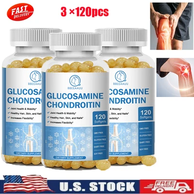 Glucosamine Chondroitin MSM With Vitamin D3 Triple Strength Joint Support 360pcs - Image 1 of 4