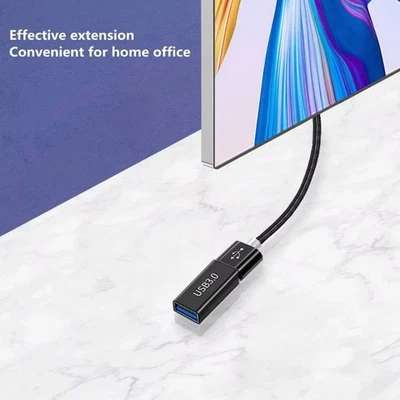 Cable Adapter Converter Connector Joiner to Female Coupler Female USB 3.0 A ↷ - Image 1 of 4