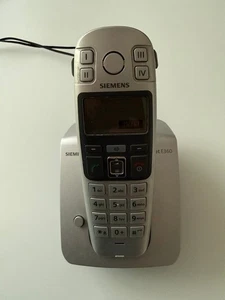 Siemens Gigaset E360   DECT Telefon mit Basis  große Tasten Seniorenfreundlich - Bild 1 von 4