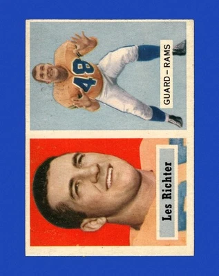1957 Topps Set-Break # 10 Les Richter EX-EXMINT *GMCARDS* - Image 1 of 2