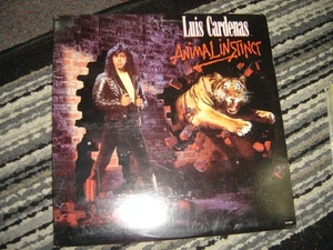 Luis Cardenas - Animal Instinct 1986 USA Orig. Vinyl LP E/E - Picture 1 of 2