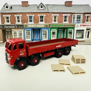 Lledo Trackside 1:76 OO Leyland Diecast Lorry Model & 6 Pallets - BRS - Picture 1 of 4