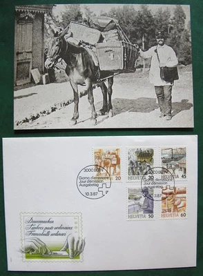 Switzerland - POST 1987 - FDC Cover - Image 1 of 4