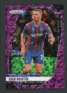 2024-25 ADAM WHARTON 04/25 PANINI PRIZM PREMIER LEAGUE DISCO PÚRPURA - Imagen 1 de 2