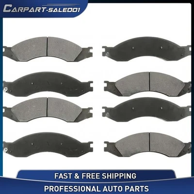 Front Rear Brake Pad Set for 2003-2009 Chevrolet C4500 Kodiak C5500 Kodiak 6.6L - Image 1 of 2