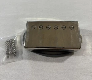 2021 Epiphone Alnico Classic Pro Neck 4-Wire Humbucker Pickup Solderless Nickel - Picture 1 of 14