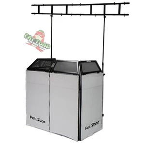 DJ Booth Table Lighting Truss Stand System - Foldable Panel Stage Platform Scrim - Picture 1 of 14