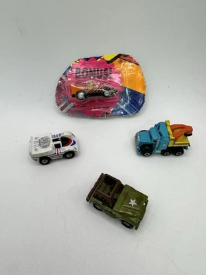 Lot Of 4 Vintage Micro Machines - Tow Truck Jeep Sports Cars - Image 1 of 4