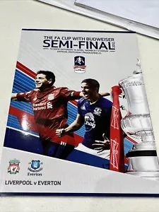 2012 FA Cup S/F Liverpool vs Everton Programme - Picture 1 of 15