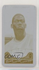 2011 Goodwin Champions Printing Plate Minis Yellow 1/1 Greg Monroe #114 8ul