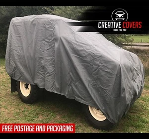 COVER FOR LAND ROVER SERIES 1-3 SWB, WATERPROOF, HEAVY DUTY, DELUXE 4 LAYERS - Picture 1 of 11