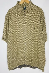 Casa Moda Mens  Medium Original Spirit Button Down Short Sleeve - Picture 1 of 6