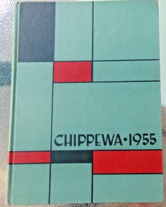 Vintage 1955 Chippewa Jahrbuch Central Michigan College Mount Pleasant Michigan - Bild 1 von 6