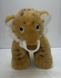 SUPER CUTE! Build-a-Bear Saber Tooth Tiger Plush  Excellent Condition! - Picture 1 of 7
