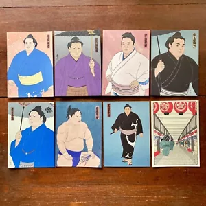 Cartoline illustrate Sumo HOSHORYU KOTOZAKURA URA KIRISHIMA WAKAMOTOHARU ONOSATO - Foto 1 di 18