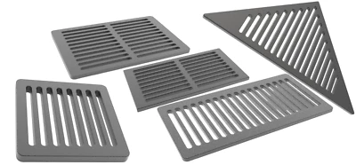 Tafelrost Ascherost Kaminöfen Prity (Original Zubehör) Gussrost Ofenrost Rost