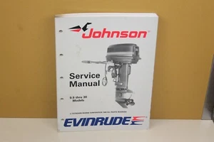OMC Johnson CE 9.9 thru 30 Models Service Manual 507754 - Picture 1 of 13