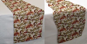 Autumn Fall Floral Leaves Table Runner - Picture 1 of 7