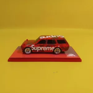 Hot Wheels DATSUN 510 WAGON Custom RED Supreme Limited REAL RIDERS Rare - Picture 1 of 9