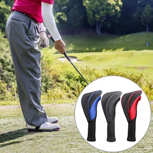 1PC Golf Club Head Covers Set Driver 1 3 5 Fairway Woods Headcovers Long Neck - Picture 1 of 18