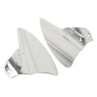 Chrome Saddle Shield Heat Deflector Fit For Harley Touring Street Glide 2009-22