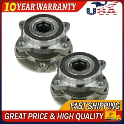 Par de bujes de cojinete de rueda delantera para Dodge Dart 2013-2015 Chrysler 200 2015-2016 Foto 1 de 4