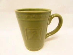 Sorrento Oregano (Green) by Signature Mug Green Embossed Leaves & Dots b336 - Foto 1 di 2