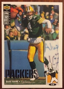 BRETT FAVRE - 1994 Collector's Choice SILVER Parallel #309 - GREEN BAY PACKERS - Picture 1 of 2