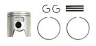 Piston Kit Big Bore 1.00mm For Piaggio Zip 50 RST 2T Frnt Disc 1996-1999 48.00mm