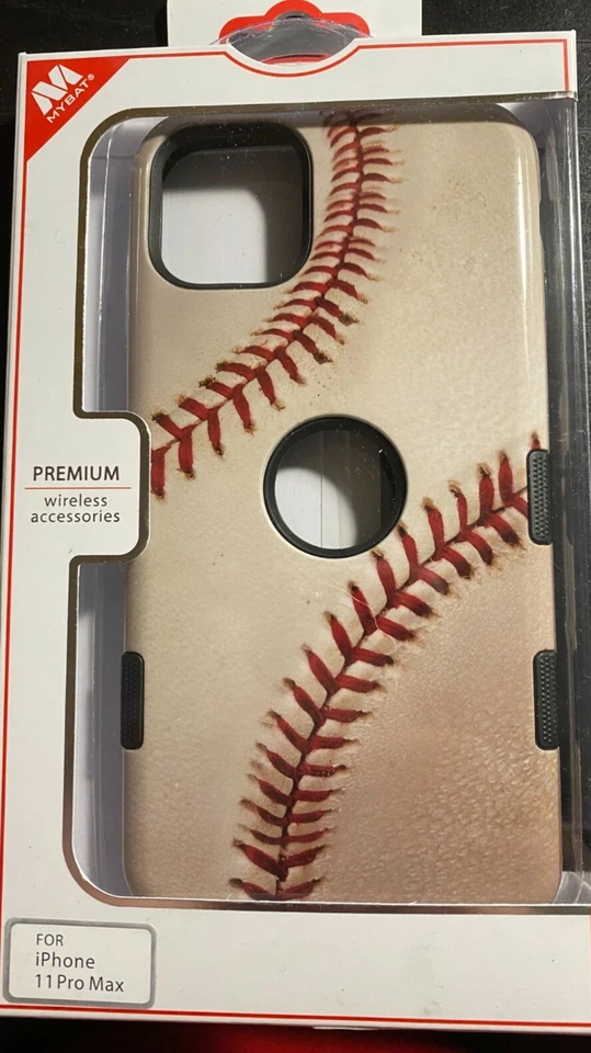 MYBat iphone 11 Pro Max чехол - бейсбольная тема (новый в коробке!) - Изображение 1 из 2